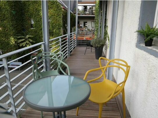Stylische Wohnung mit Balkon mitten in Dresden