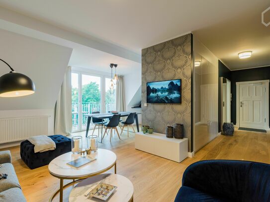 Voll ausgestattetes & luxuriöses 3-Zimmer Apartment in Berlin-Lichtenberg (360° Rundgang!)