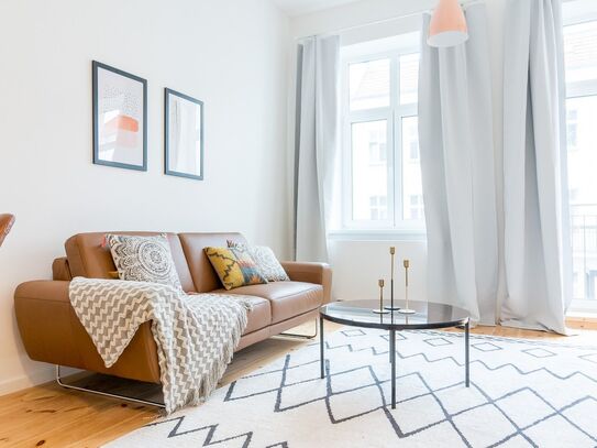 Bright 1-bedroom apartment in Friedrichshain