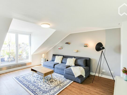 Traumhafte Dachwohnung mit Dachterrasse im Lieblingsviertel Sülz mit digitaler Vollausstattung