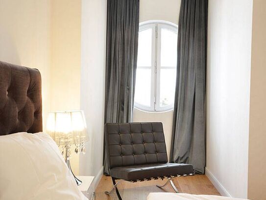 Comfortable, fully equipped serviced apartment with 1 bedroom in Frankfurt near Nizza Park