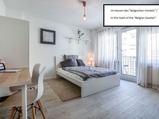 Liebevoll eingerichtetes Studio Apartment im Belgischen Viertel