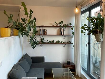 Modernes Studio Appartement in Friedrichshain mit eigener Dachterrasse und Balkon