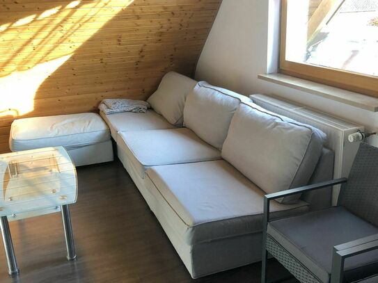 Ruhige geräumige Dachgeschosswohnung mit Balkon