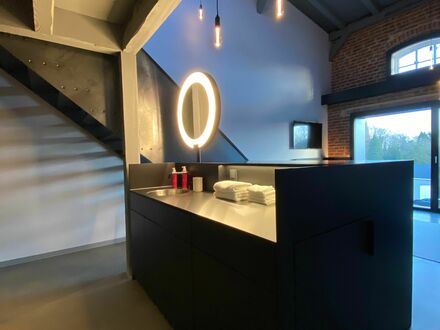 Offenes 40 qm Serviced Design Loft mit Galerie in GT Isselhorst