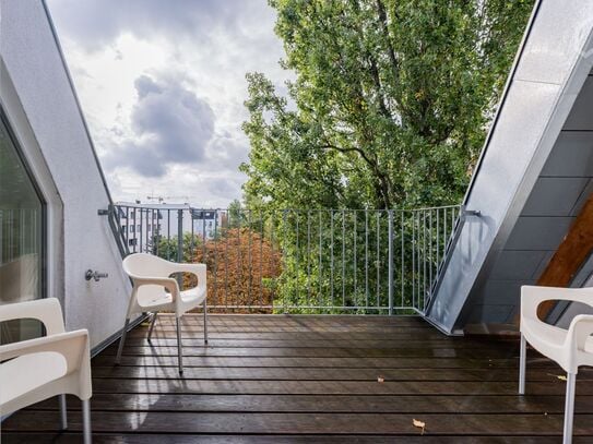 Penthouse Garden view in Moabit (Berlin), Berlin - Amsterdam Apartments for Rent