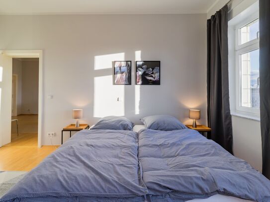 Spacious and modern furnished apartment in the heart of Friedrichshain