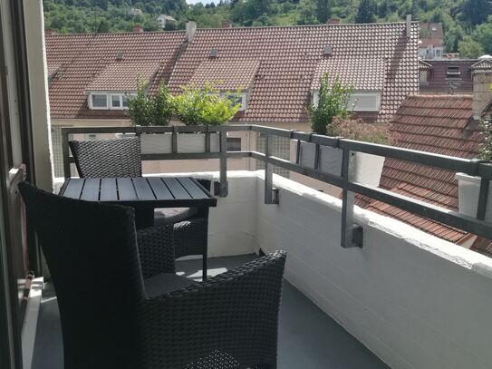 Helles zentrales Appartement mit Balkon in Stuttgart