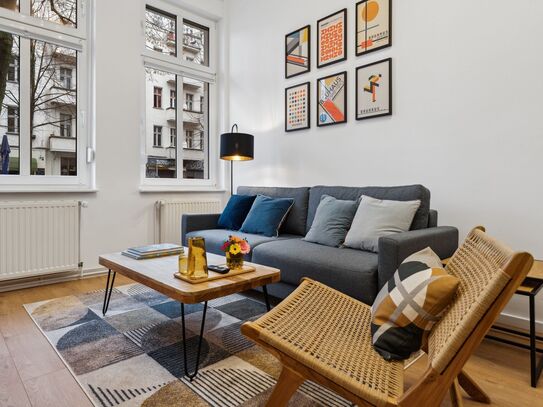 Stylish and cozy 2-room apartment in a great location in Friedrichshain