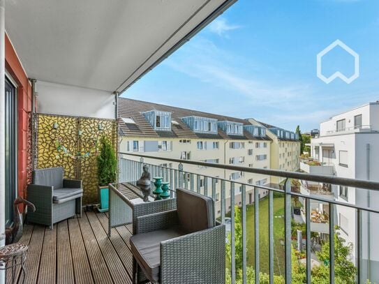 Bright, modern 3-room flat with south-facing balcony in Cologne-Raderberg!