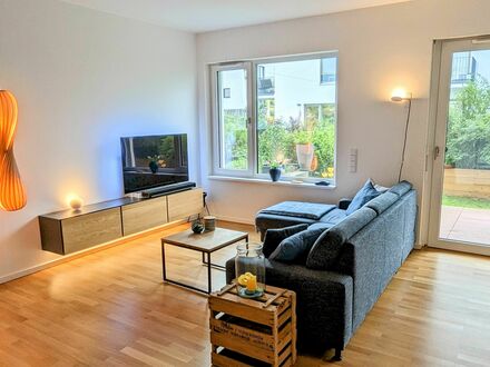 Tolles Neubauappartement mit Garten nahe Friedrichshain (KfW 55) | Newly built, energy efficient apartment with garden…