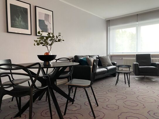 Wonderful, spacious 2 room apartment (Cologne), including cleaning service and balcony, Koln - Amsterdam Apartments for…