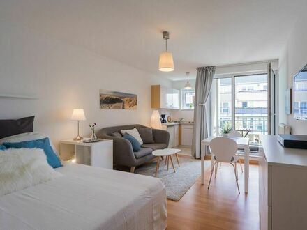 Gesamte Wohnung Sonniges, gemütliches Studio mit Balkon am Volkspark Friedrichshain in Berlin-Prenzlauer Berg