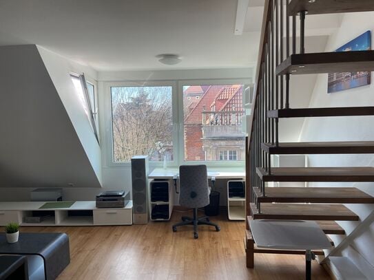 Münster city center - main shopping street +++ super nice loft +++ all-inclusive +++ high-quality fully furnished