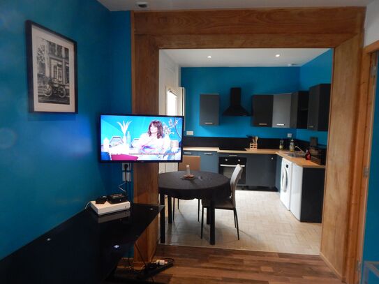 Furnished flat 300 m from the station - Ideal for teleworking with fibre and pleasant neighbourhood (Saint-Malo)