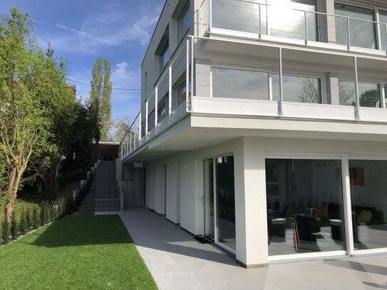 Neubau- möbiliertes 2-Zimmer Appartement mit Blick auf die schwäbische Alb