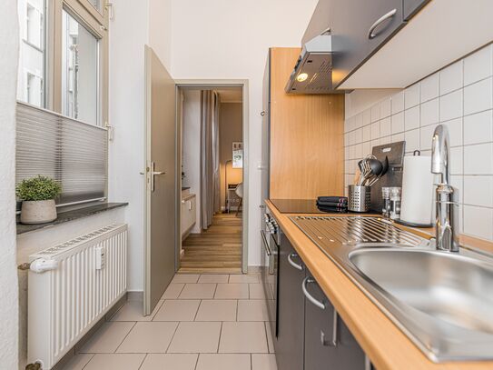 Beautiful apartment, furnished in modern Scandinavian Style and fully equipped.