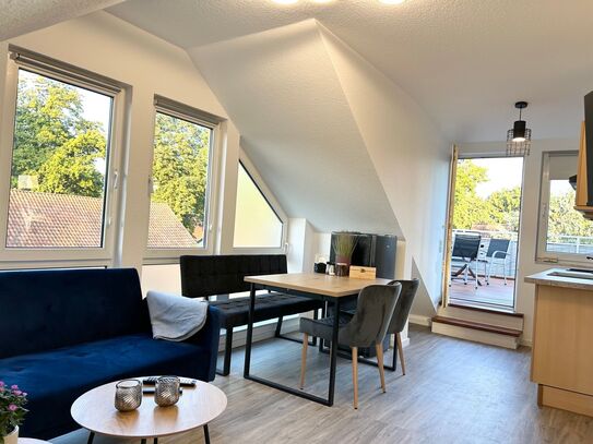 Modern & charming suite with big roof terrace (Langenhagen)