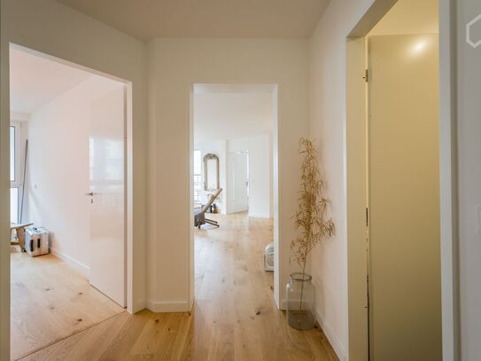 Right at Boxhagener Platz: Charming Designer Flat with Terrace + Balcony + Parking + Lift, Berlin - Amsterdam Apartment…