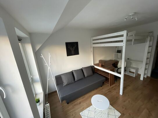 Direkt einziehen! - Möbliertes 1-Zimmer-Apartment in der Innenstadt von Kaiserslautern