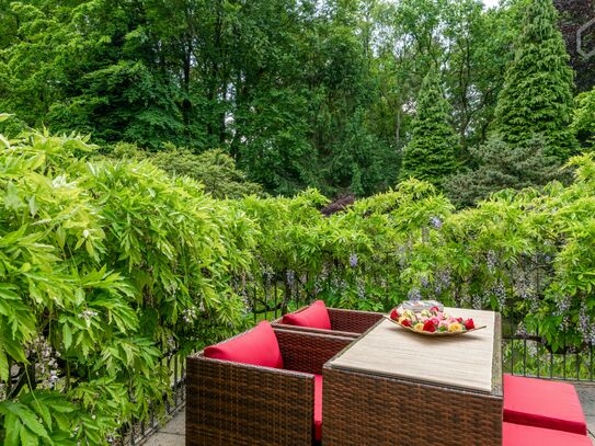 Schöne, ruhige, sonnige Wohnung, Südbalkon, begehrte Waldlage In Heimfeld