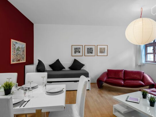 Modernes, voll ausgestattes Apartment in bester Lage in der Leipziger Innenstadt