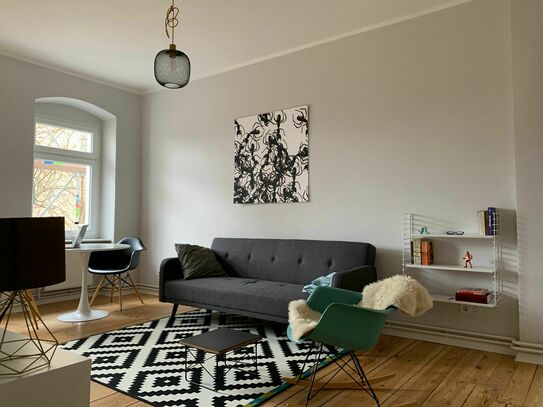 Fantastisches & stilvolles 2-Zimmer Apartment mit Balkon in Berlin, Friedrichshain