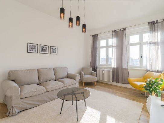 Bright 1-bedroom Apartment in Friedrichshain