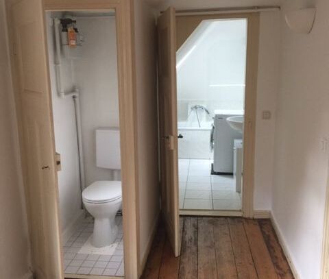 Beautiful two-room attic apartment in central location