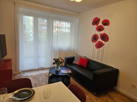 Newly renovated, comfortable flat with balcony close to Messe Frankfurt, Frankfurt - Amsterdam Apartments for Rent