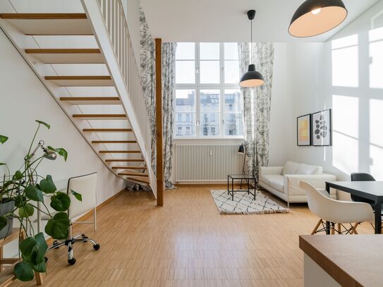 Wunderschönes Studio Loft über 2 Etagen im Zentrum von Kreuzberg, fußläufige Distanz zum Potsdamer Platz