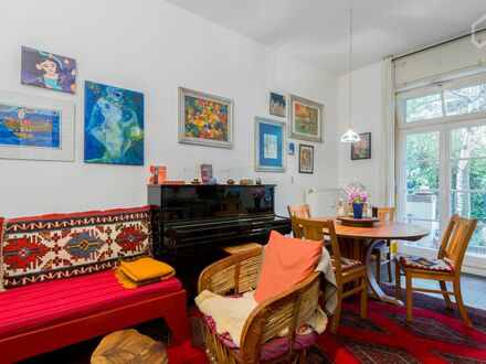 Liebevoll eingerichtete Wohnung in Nordend mit Garten | Fantastic home in Nordend with a lovely Garden