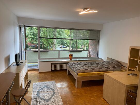 Modernes 40qm Apartment mit Balkon in Düsseldorf