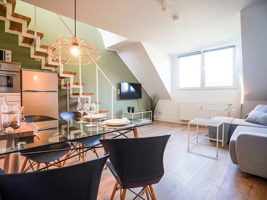 2-Zimmer Maisonette Wohnung mit Dachterrasse - Domblick inklusive