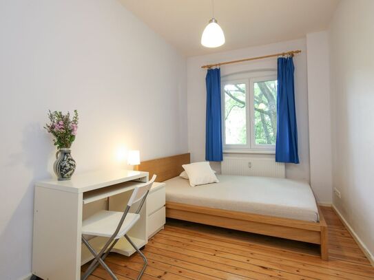 Practical 3 room apartment with balcony and green view at Prenzlauer Berg, Berlin - Amsterdam Apartments for Rent