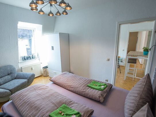 Fully equipped, modern apartment (43 sqm) in the middle of Koblenz Old Town