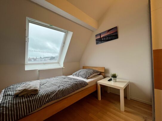 Simplex Apartments: helles Apartment, Karlsruhe