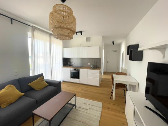 Neue, helle & moderne 1-Raum-Wohnung mit Balkon & eigenem Autostellplatz in Hannover (MHH-nahe)