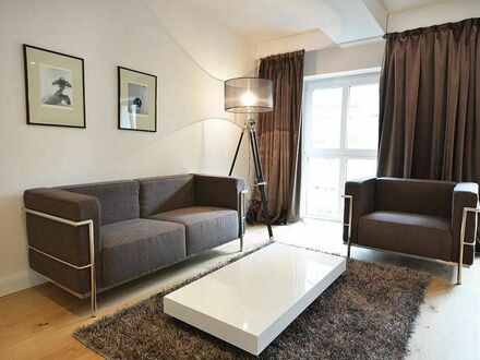 Anspruchsvolles, exklusiv möbliertes Apartment mit einem Schlafzimmer in Frankfurt/Main Zentrum Nähe Eiserner Steg