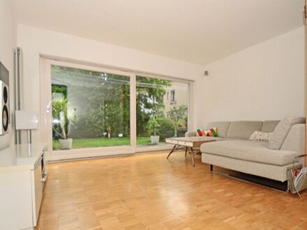 Vollausgestattete Wohnung mit zwei Schlafzimmer, drei Terrassen, Garten und TG-Stellplatz in Stuttgart-Heslach - ideal…