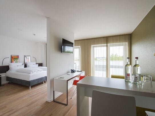 Charming Serviced Apartment with large balcony & weekly cleaning, Hurth - Amsterdam Apartments for Rent