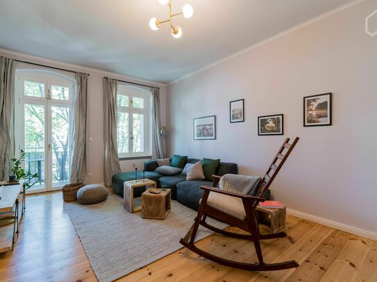 Trendige 3-Zimmer Wohnung im Scandi-Stil in Friedrichshain