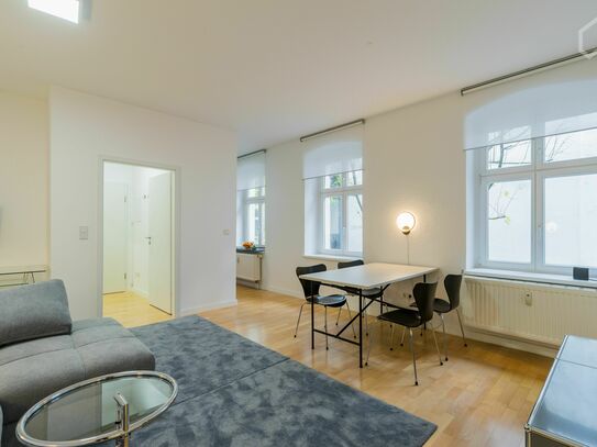 Super zentrales, komplett ausgestattetes 2-Zimmer-Apartment Nähe Hackesche Höfe in Berlin-Mitte