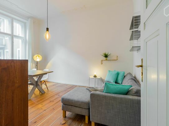 Helle, moderne und kürzlich renovierte ruhige Altbau-Wohnung in Berlin Mitte-Moabit / Westfälisches Viertel