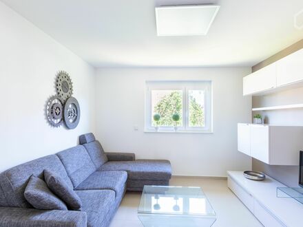 Hochwertig möblierte 3-Zimmerwohnung mit Balkon, Gartennutzung und monatlicher Reinigung in S-Vaihingen | High-quality…