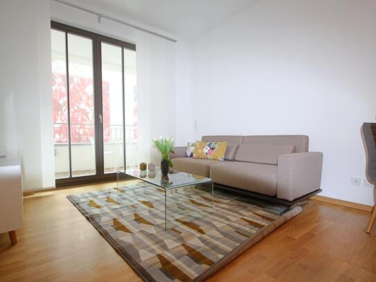 Quiet 1-bedroom apartment with balcony