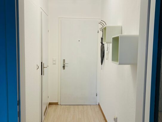 High quality appartment including everything in perfect central location, quiet and with balcony