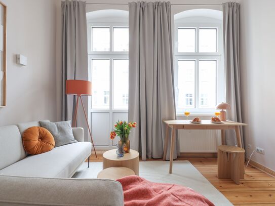 Moderner Chic: Stilvolle Studio Wohnung in Friedrichshain Berlin