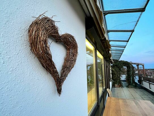 Möblierte Dachterrassen-Wohnung in Neufahrn bei Freising