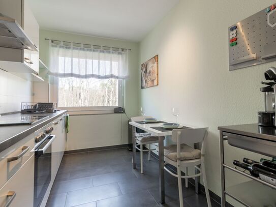 Close to town and nature: Furnished apartment in Cologne-Dünnwald with balcony, Koln - Amsterdam Apartments for Rent